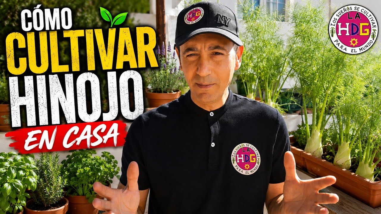 HINOJO EN MACETAS CULTIVO FACIL EN TU CASA