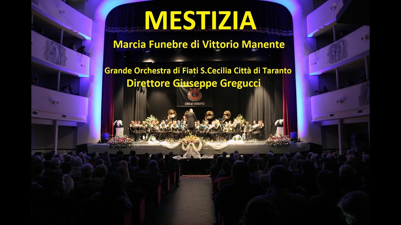 MESTIZIA - marcia funebre di Vittorio Manente - elaborazione di Giuseppe Gregucci