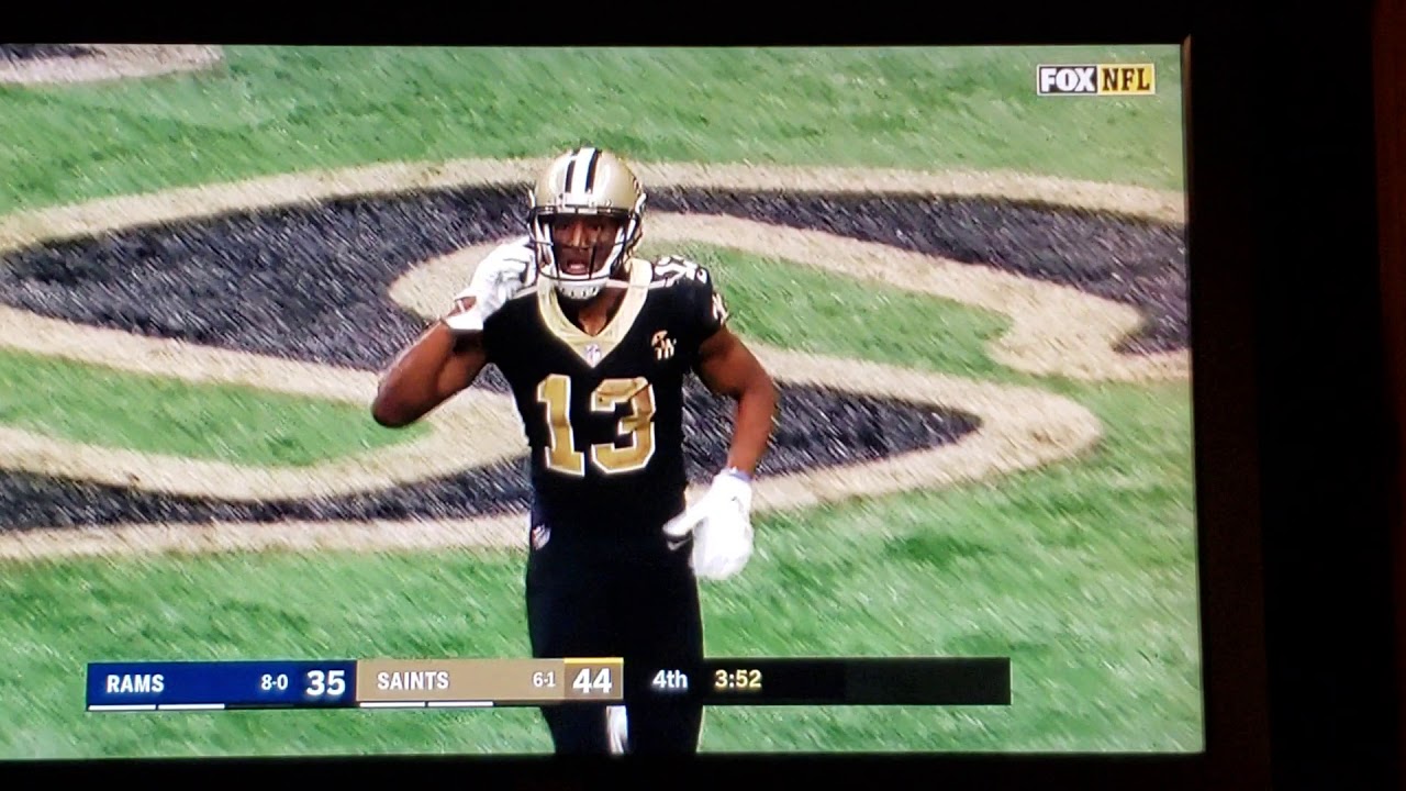 Michael Thomas Cell Phone Celebration! Recreates 2003 Joe Horns Celebration vs Rams