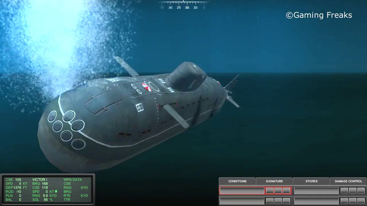 COLD WATERS: USS Narwhal Class vs Soviet Union Victor I Class Submarines