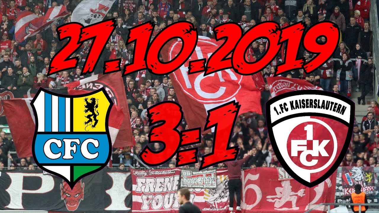 Chemnitzer FC 3:1 1. FC Kaiserslautern - 27.10.2019 - Same procedure as every Spieltag...