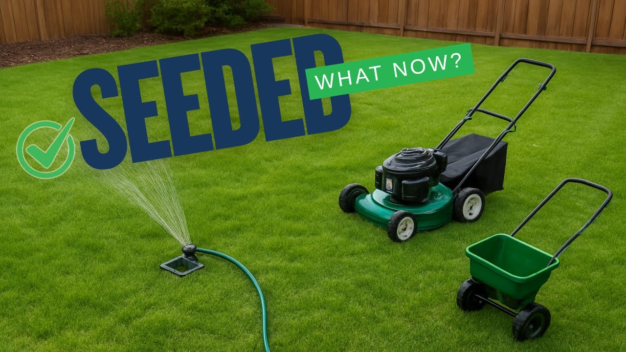 Don't Ruin Your Seeding Project! Post-Seeding Tips!