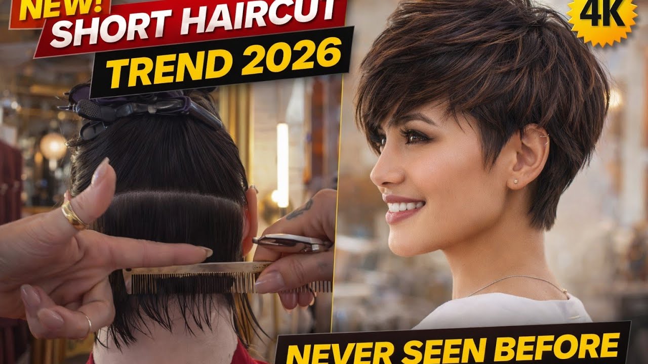 Short Haircut That Will Go VIRAL 😱 | Ladies Hair Transformation 2026