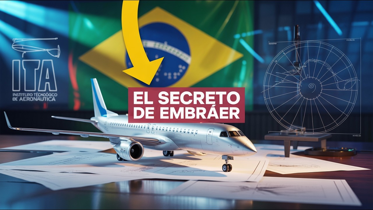 Así Diseña EMBRAER sus Aviones: El Secreto del ITA y la Ingeniería Brasileña