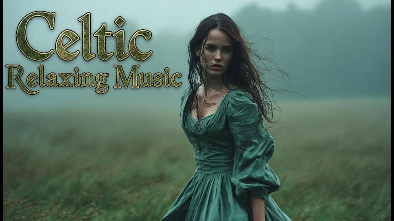 Gentle Celtic Song for Rainy Evenings | Ethereal Female Vocals and Soothing Harp