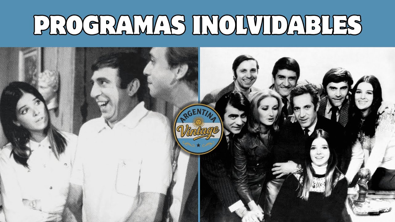 10 PROGRAMAS HISTÓRICOS que DEFINIERON la TV ARGENTINA