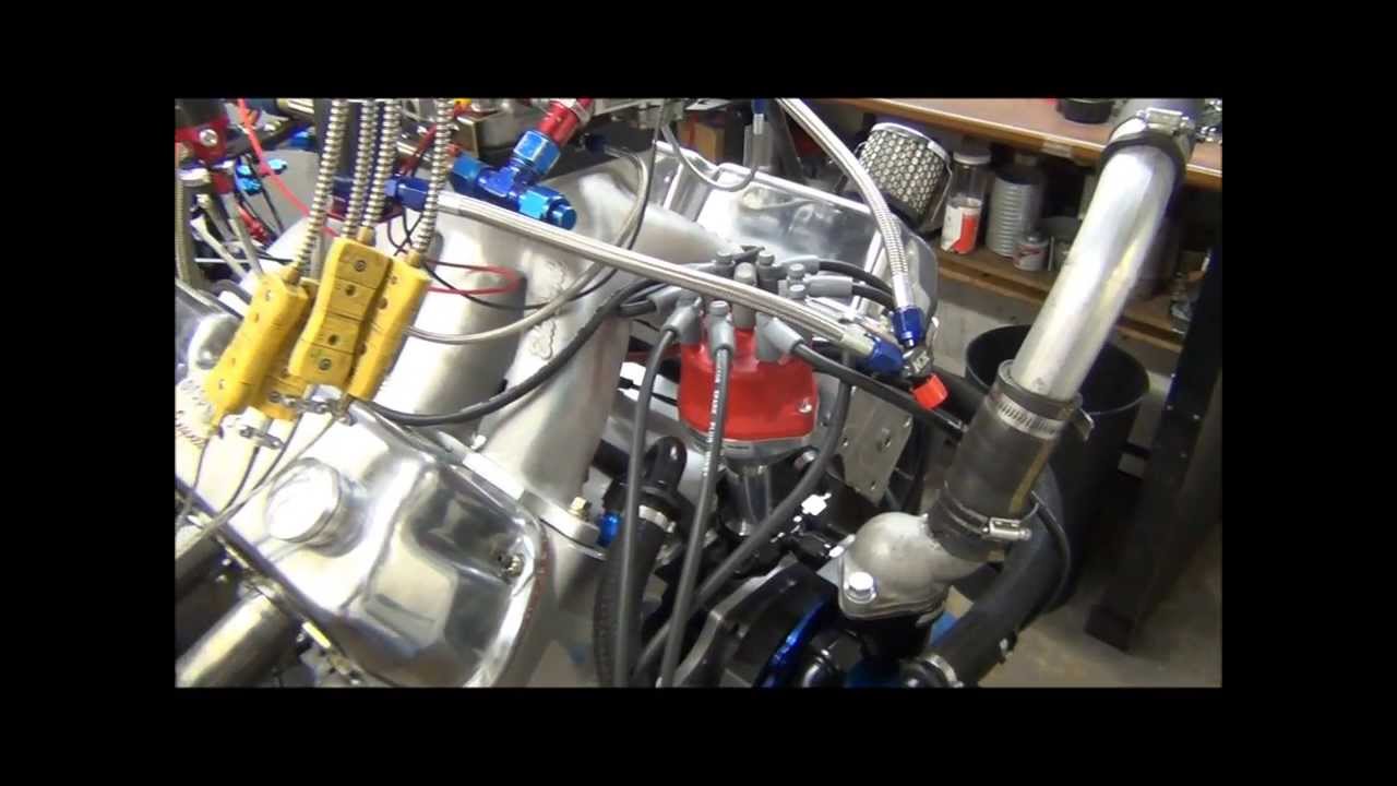1270 Horsepower 438 SB Ford Nitrous Engine by CNC-Motorsports
