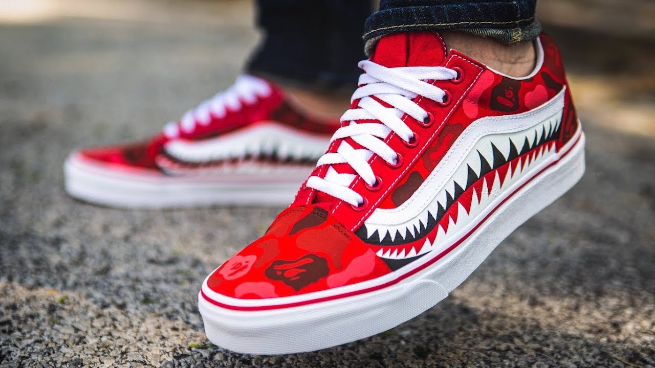 The ONLY Bape Vans Video You'll EVER Need (We're GIVING these away)
