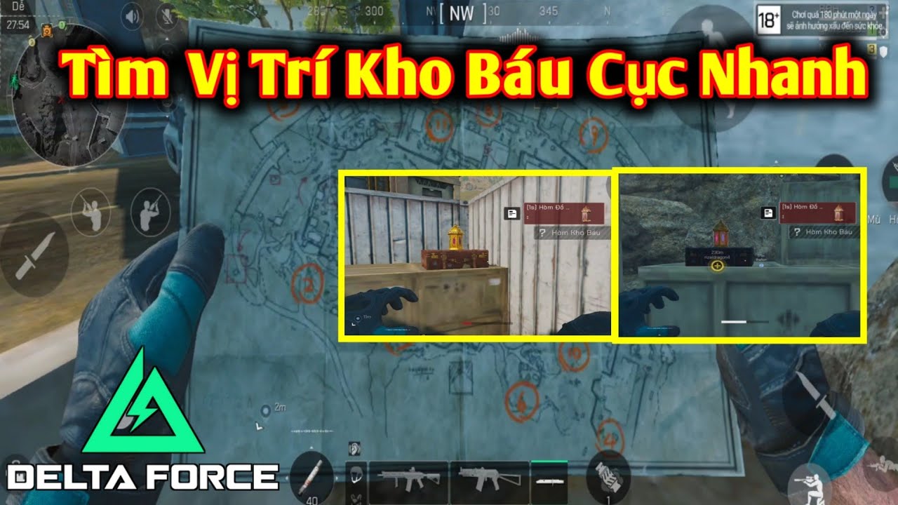 [Garena Delta Force] Chia Sẻ 12 Vị Trí Xuất Hiện Kho Báo Delta Force Chế Độ Operations Map Zero Dam