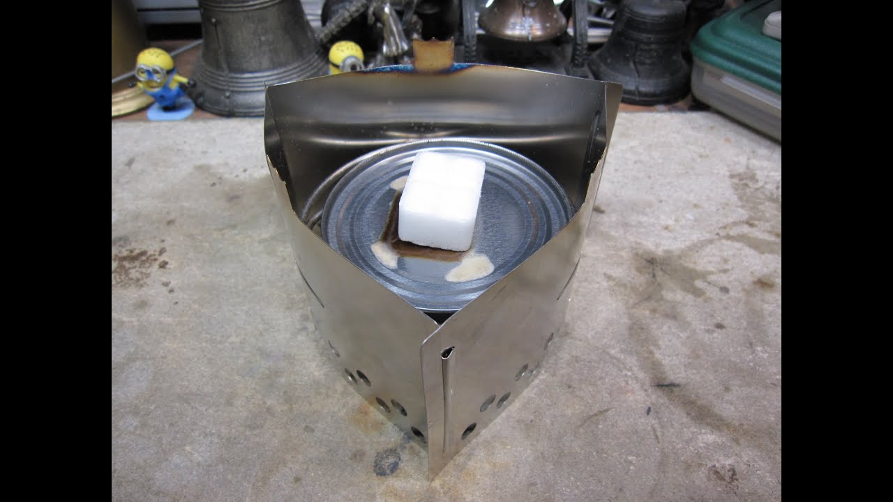 Trangia Triangle - Modified to use Esbit - Boil Test #1
