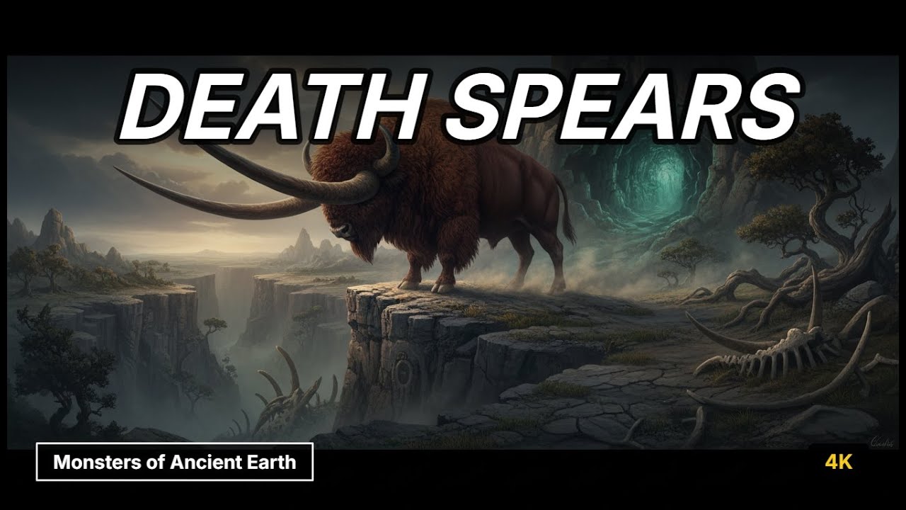 Giant Ancient Bison - Shocking Secrets Of Spear Horns