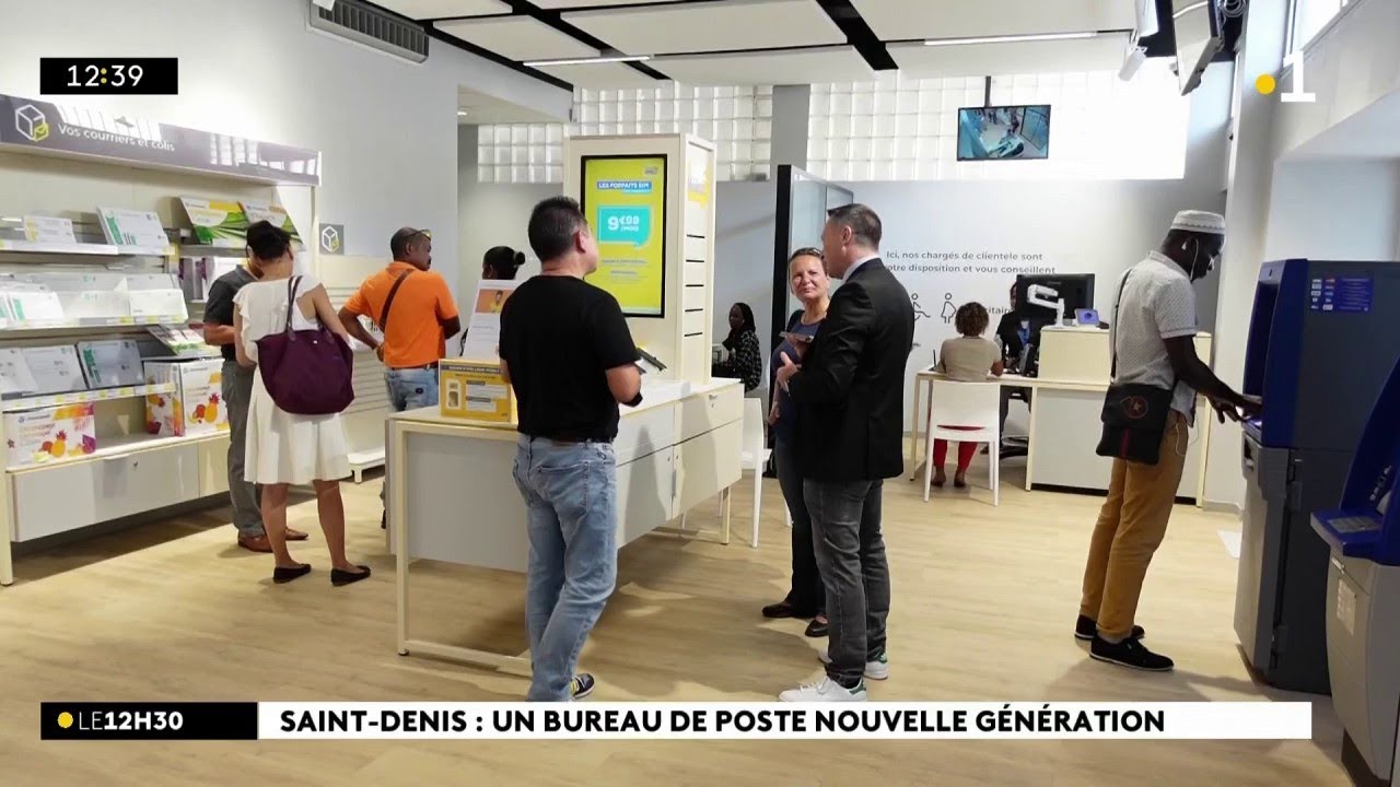 Le bureau de poste du centre-ville de Saint-Denis « les Flamboyants » a rouvert ses portes.