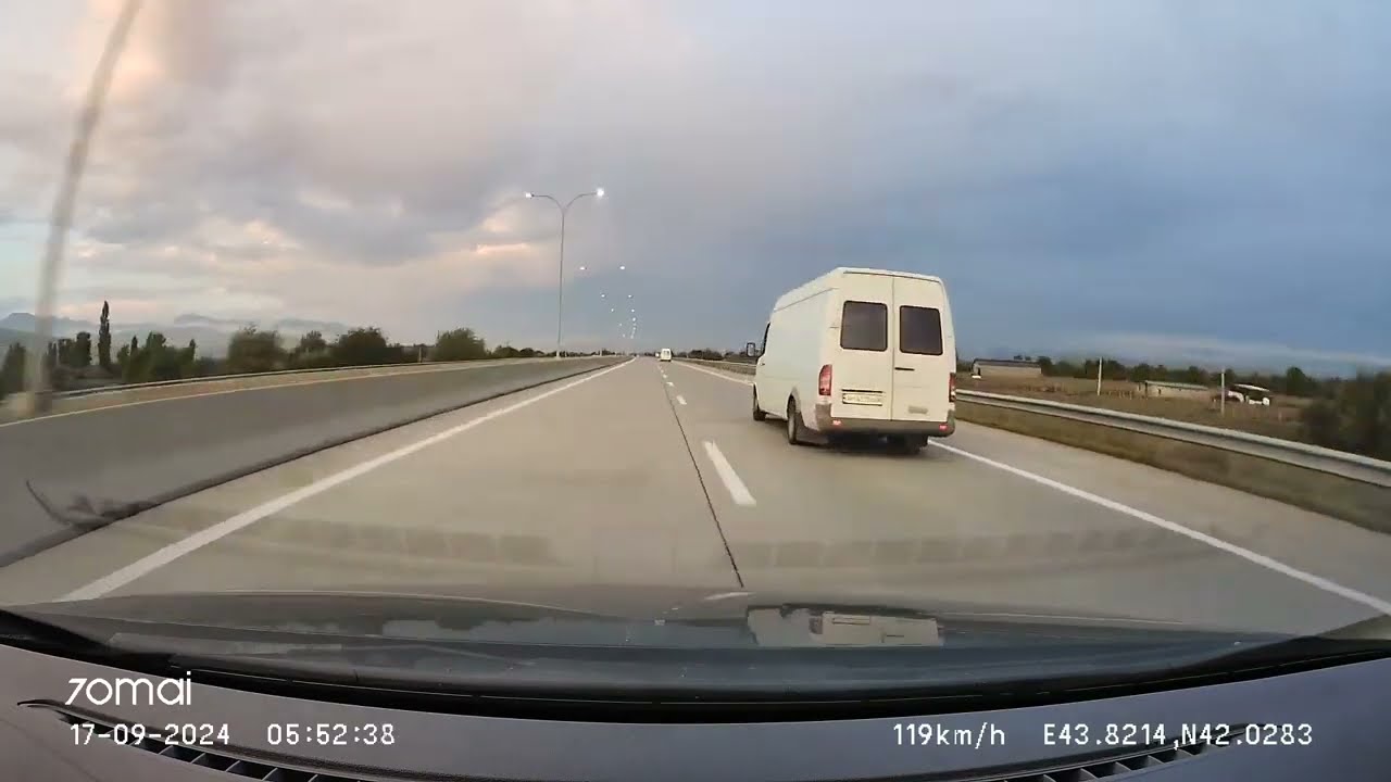 Тбилиси-Батуми 17-09-2024 (timelapse 4x)