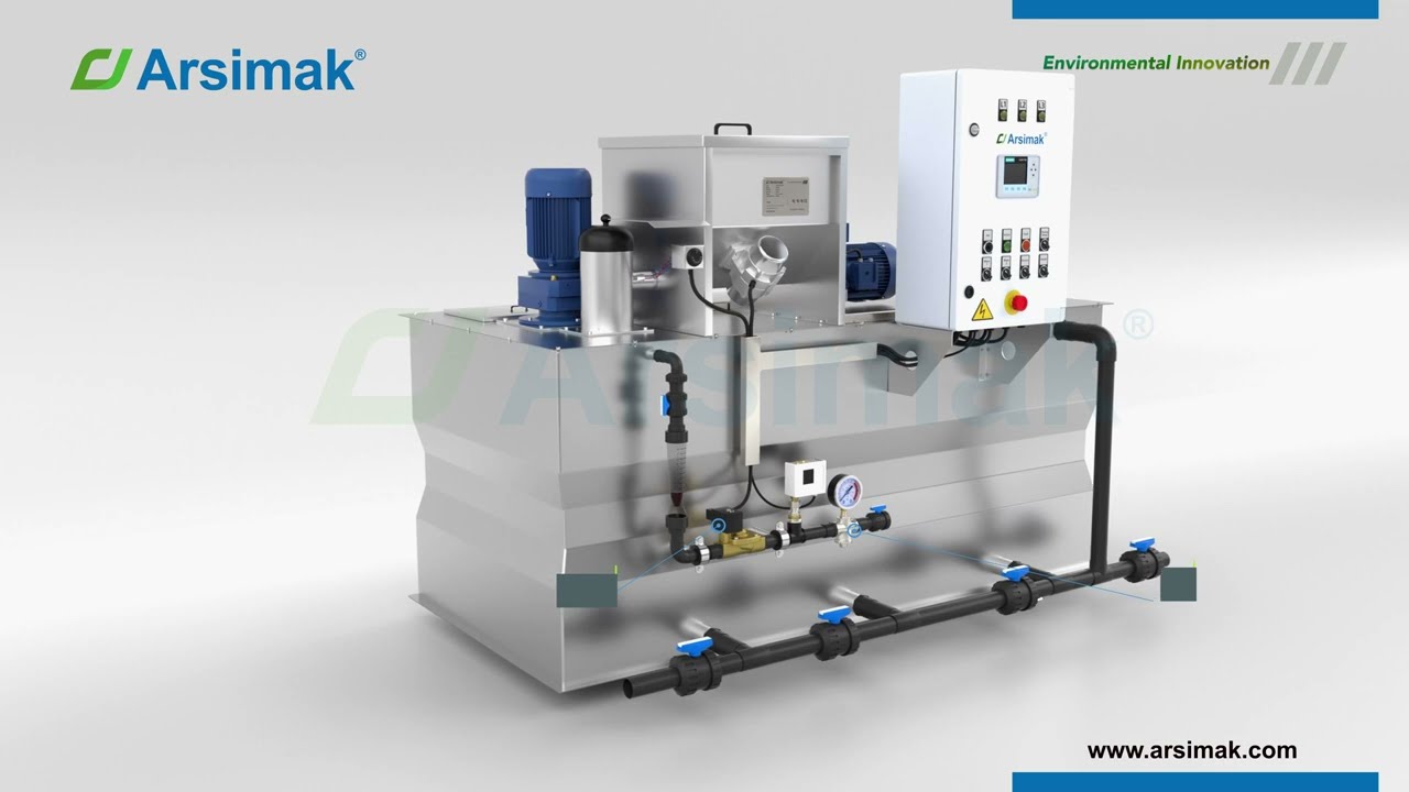 Automatic Poly Preparation Unit / Automatic Polymer Preparation Units / Polymer Dosing Unit