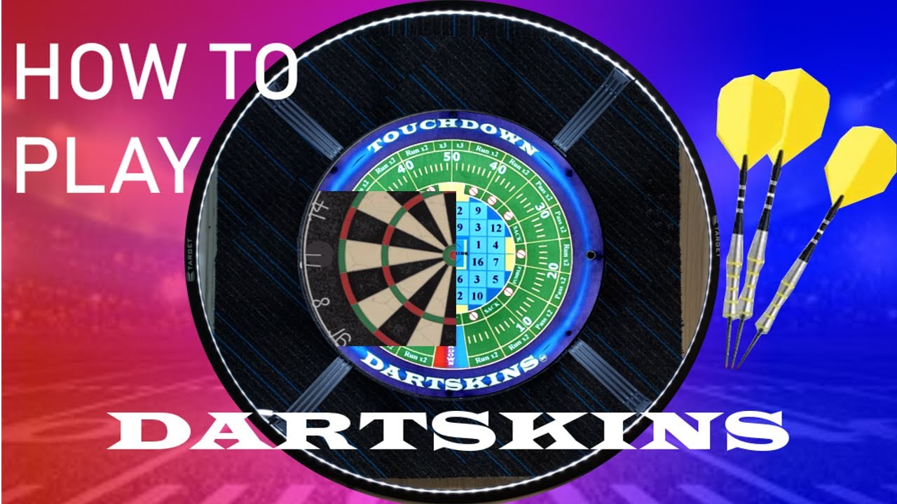 How to play - Touchdown Dartskins games with darts [NEW release]