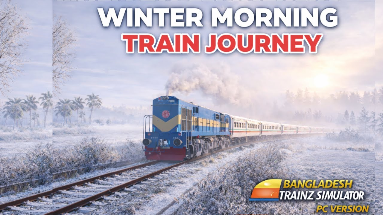 Winter Morning Train Journey || BTZS