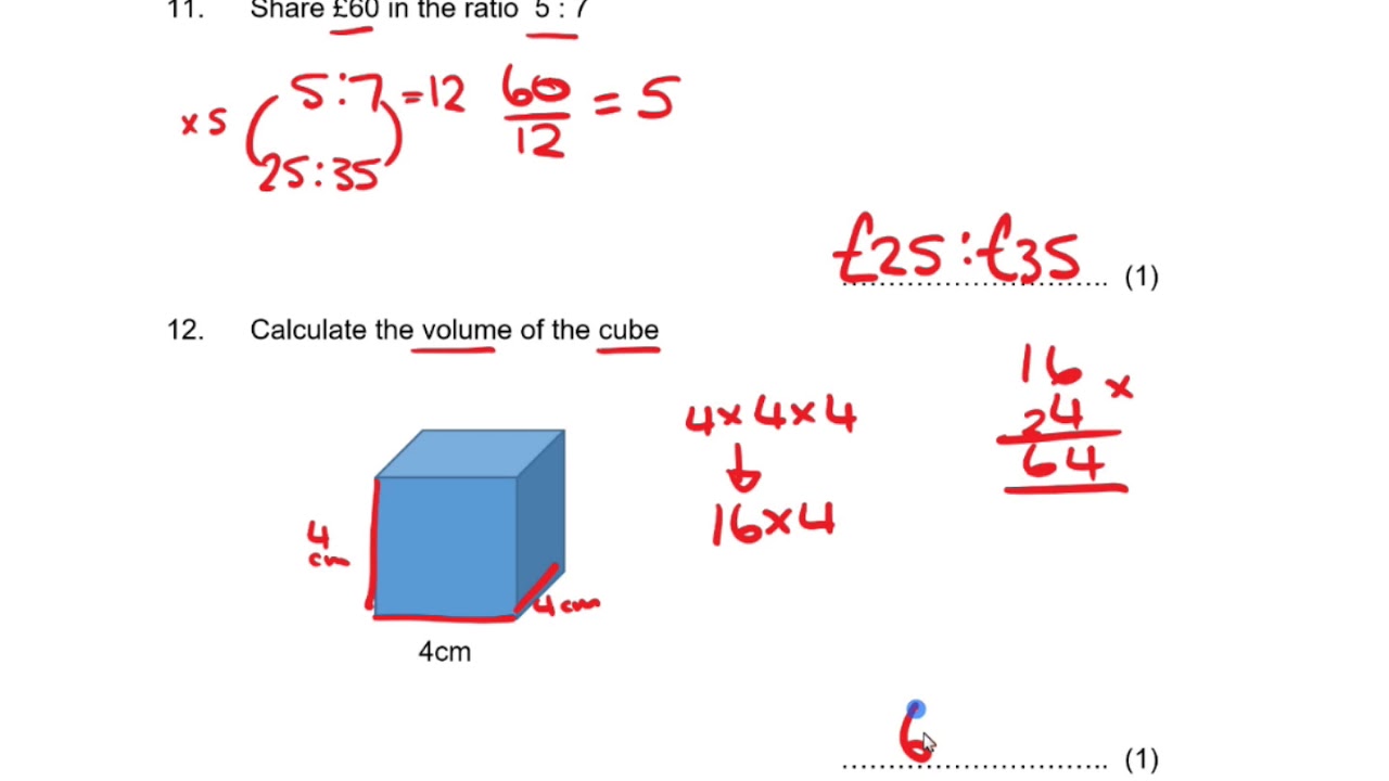 Practice Paper 1 Level 1