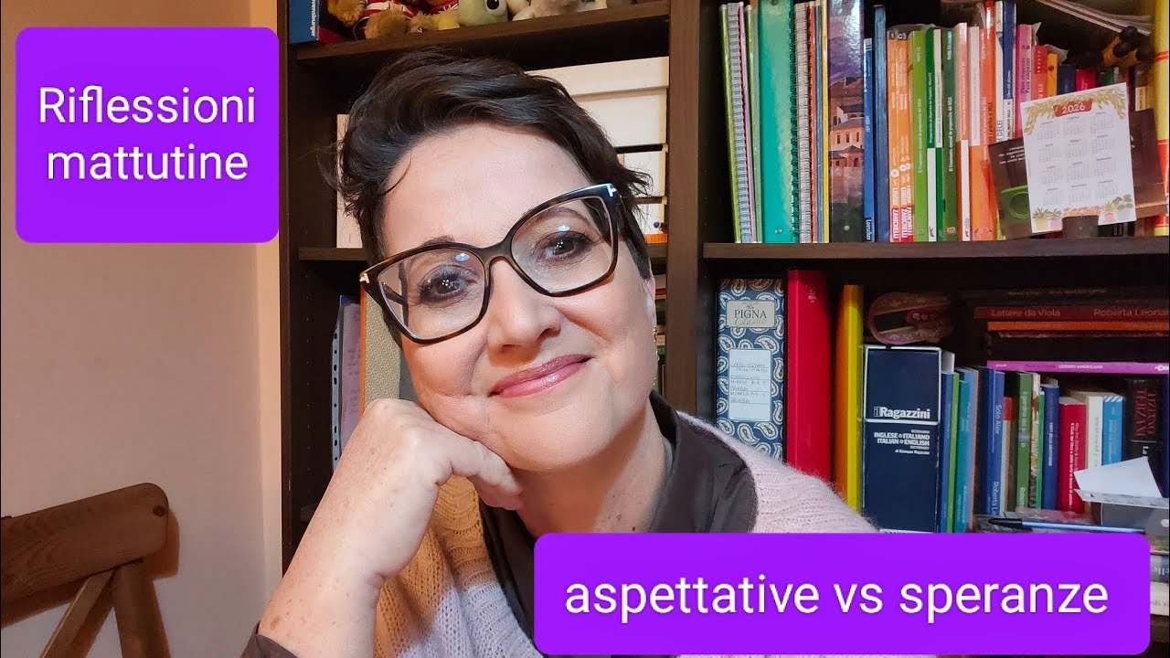 Aspettative vs Speranze #riflessioni 