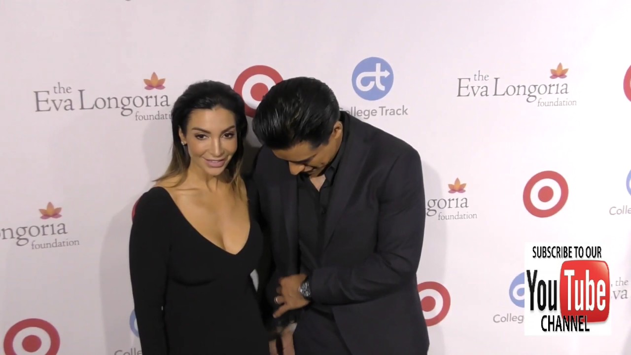 Mario Lopez and Courtney Mazza at the 5th Annual Eva Longoria Foundation Dinner at Four Seasons Hote