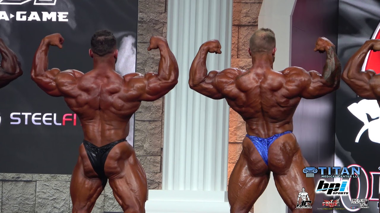 Hunter Labrada vs Iain Valliere - 2020 Olympia