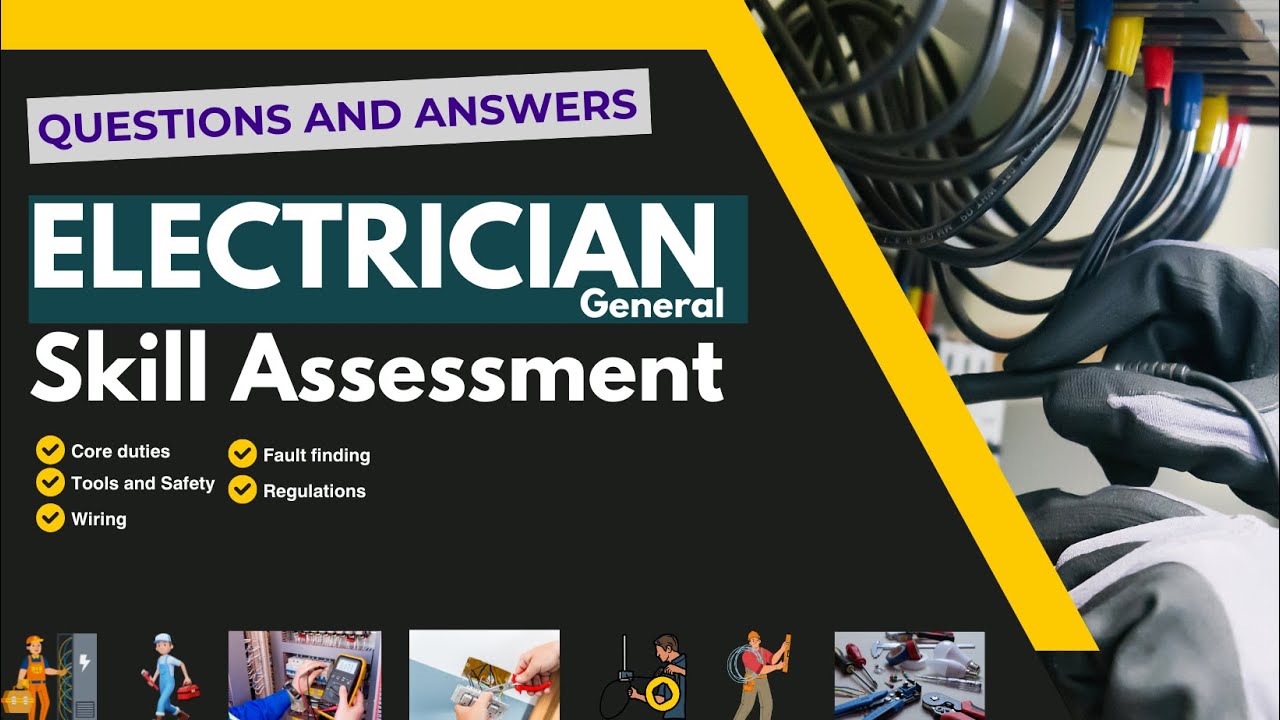 Electrician Skil Assessment Questions & Answers #australia #youtube #immigration #electrician #trade