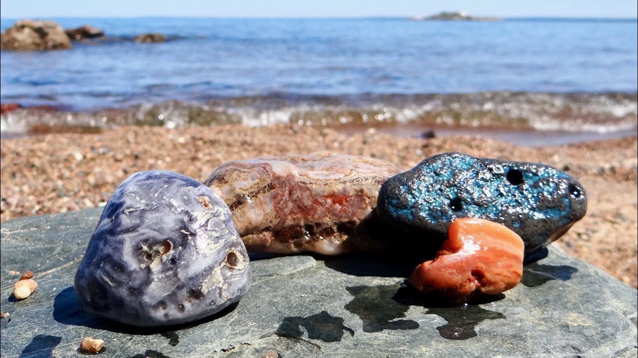 Hunting the Beach in Marquette, Michigan