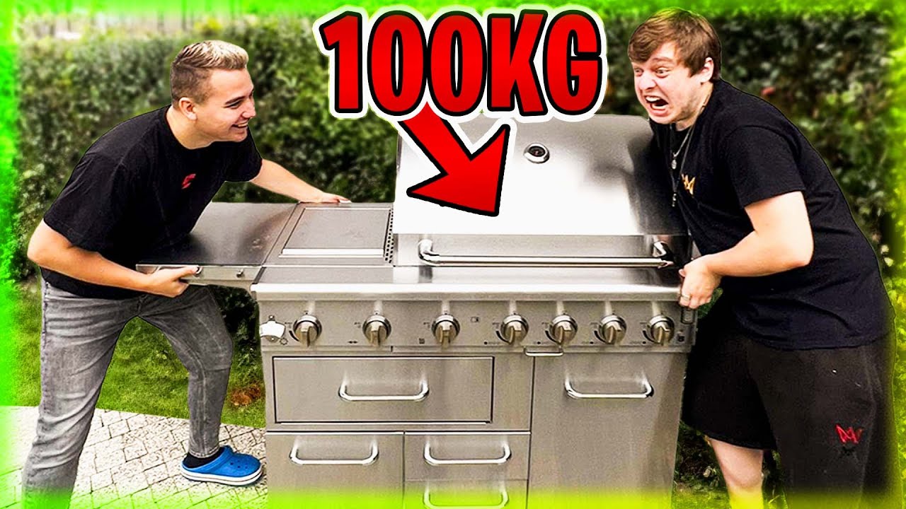 SPADL NÁM 100 KILOVÝ GRIL?!😱 | STĚHOVÁNÍ #6 | Morry@MBLCREW​