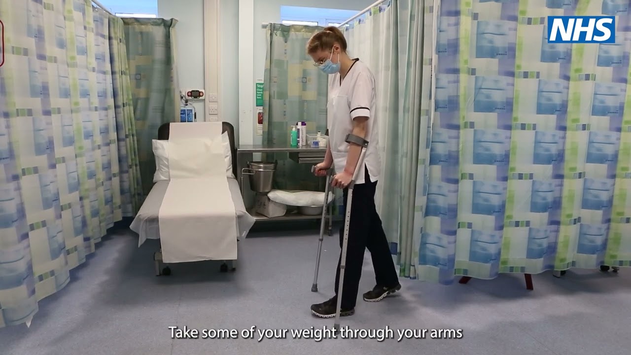 Partial Weight Bearing on Crutches