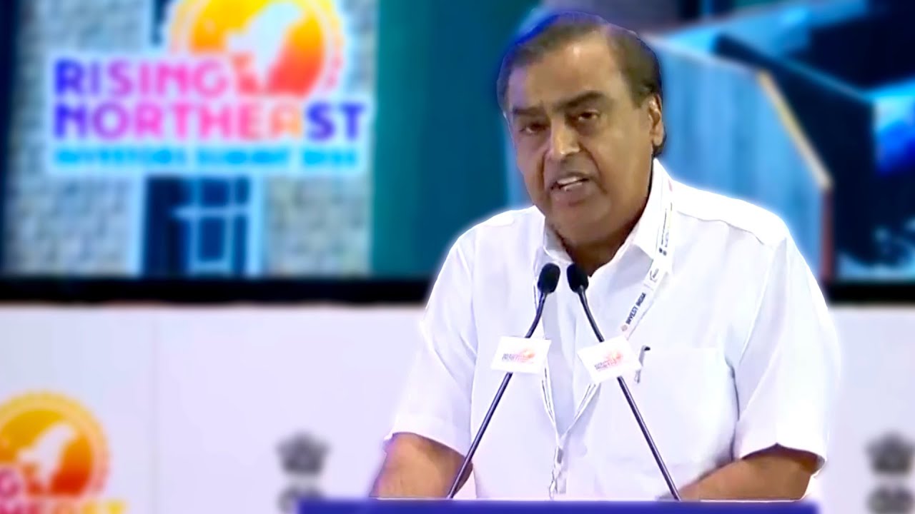 FULL SPEECH: Sh. Mukesh D. Ambani | Rising NorthEast Investors Summit 2025