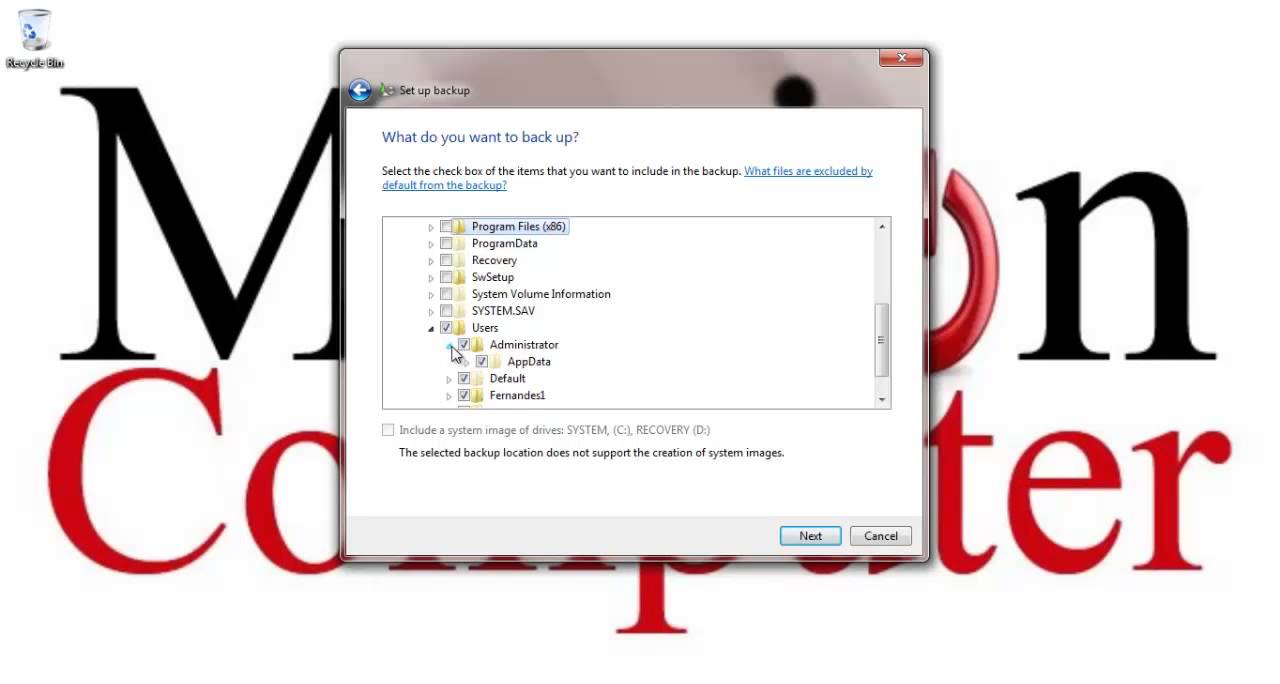 12 - MyPCTeacher - Back-up & Restore