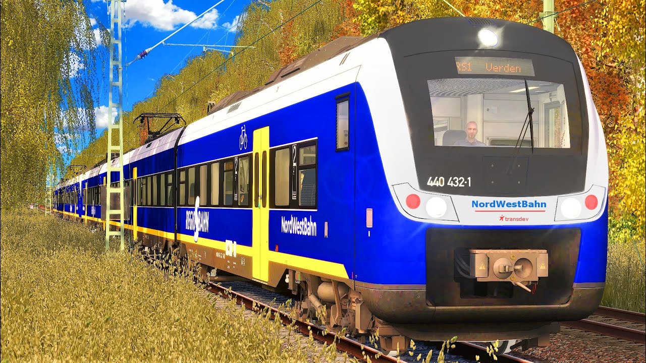 S-BAHN VERKEHR | NordWestBahn - BR 440 | TRAIN SIMULATOR 2020 | Alstom Coradia & M&uuml;nster - Bremen