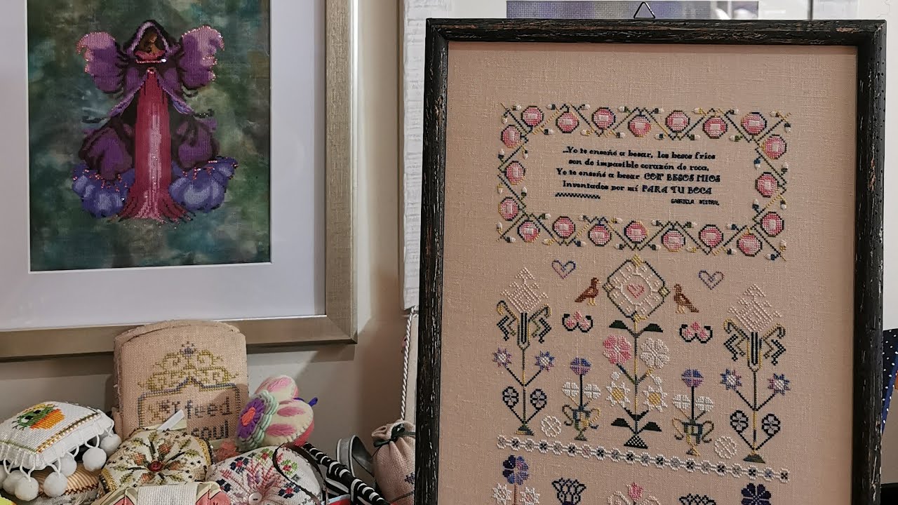 Flosstube #143 My #samplerseptember Report and a FFO!!! 🥳🥳