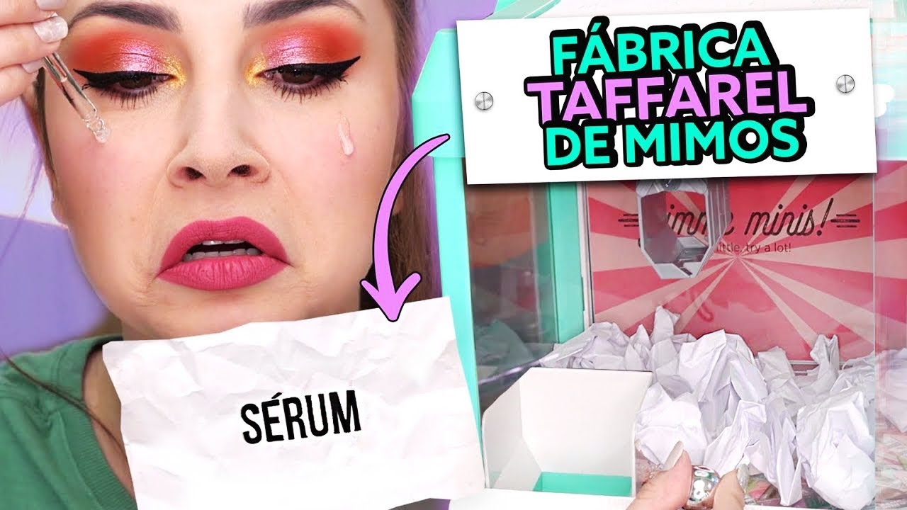 TAFFAMIMOS ESCOLHEU A ORDEM DA MINHA MAQUIAGEM!  😱