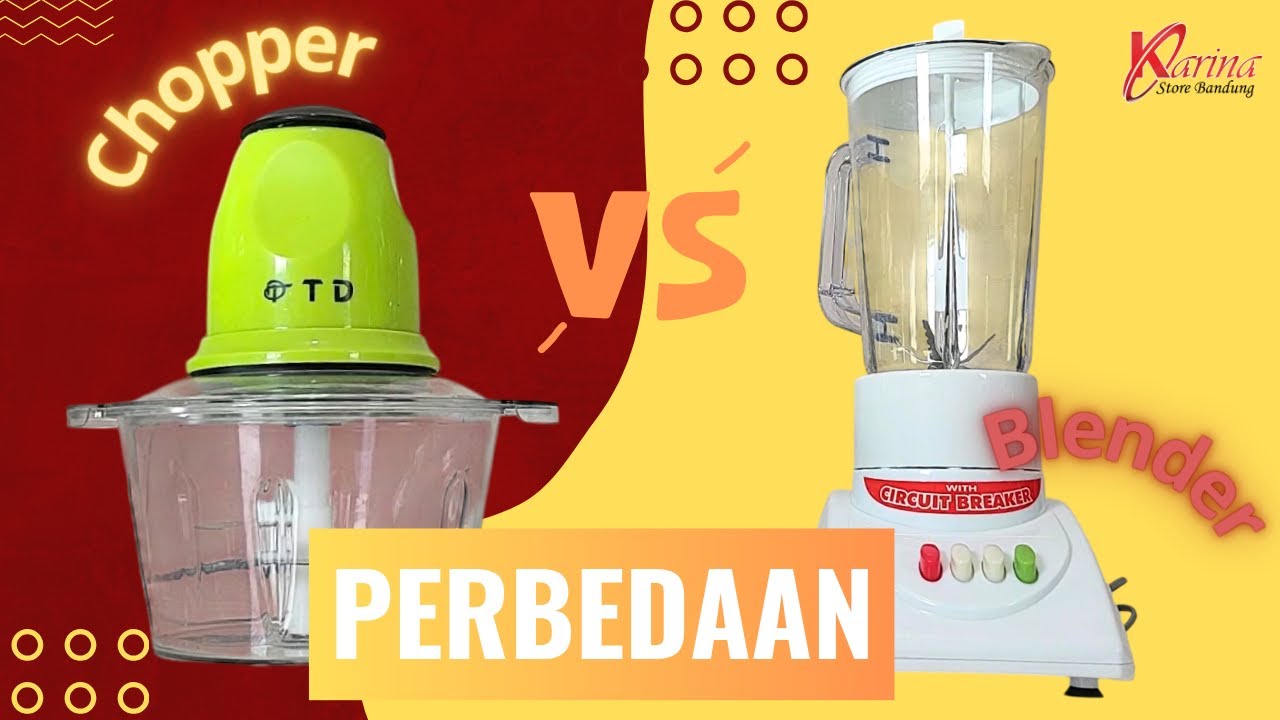 CHOPPER DAN BLENDER EMANG NYA BEDA?? TERNYATA BEDA BANGET!! #alatmasakbandung #alatmasakmurah