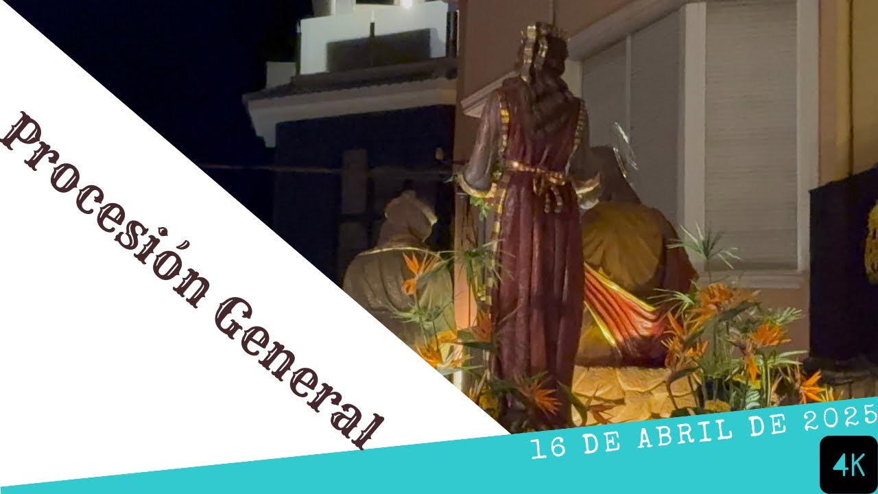 Semana Santa Cieza 2025: [4K] Miércoles Santo, Procesión General
