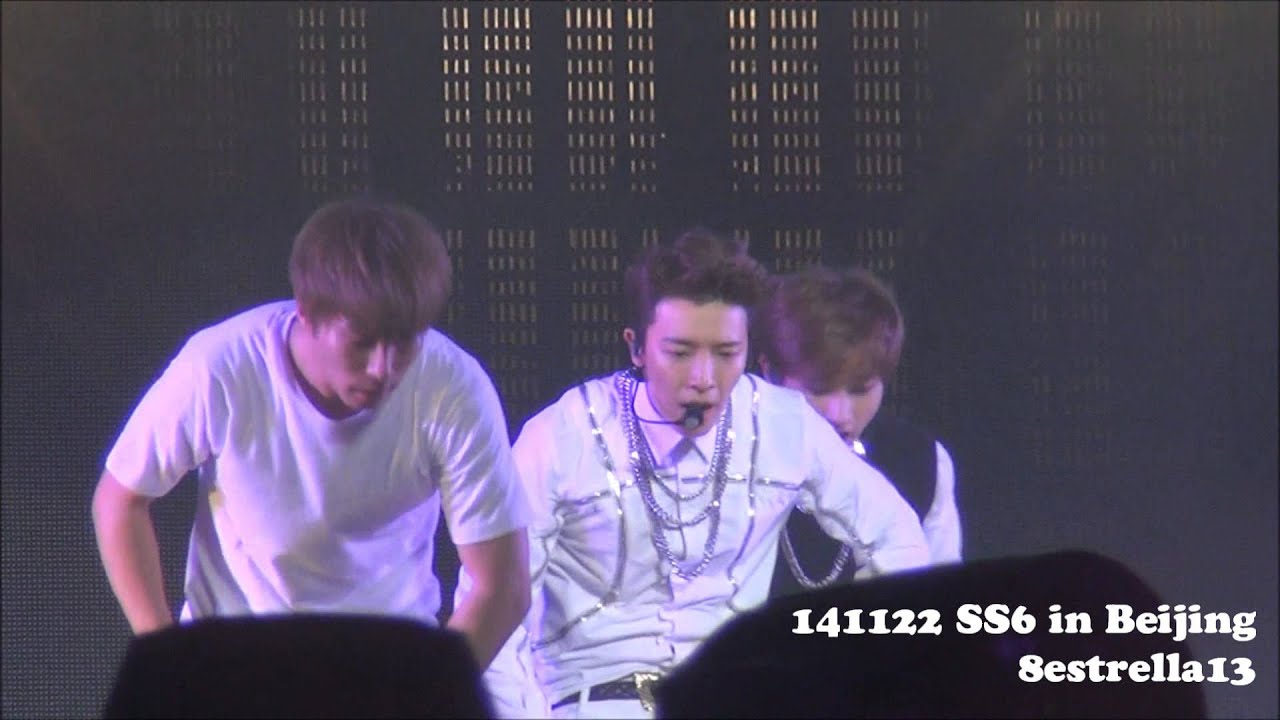 【Donghae Fancam】141122 SS6 Beijing ～1+1=LOVE～Motorcycle～ Super junior