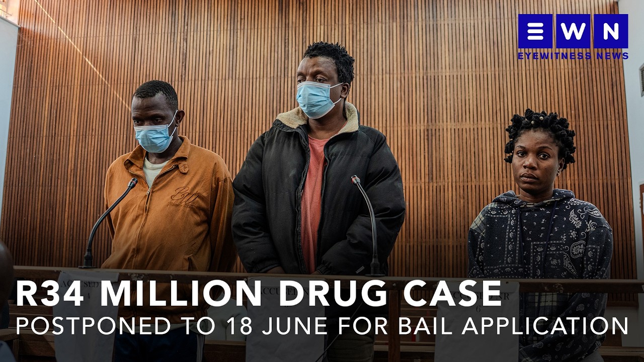 R34 million drug case postponed to 18 June for bail application