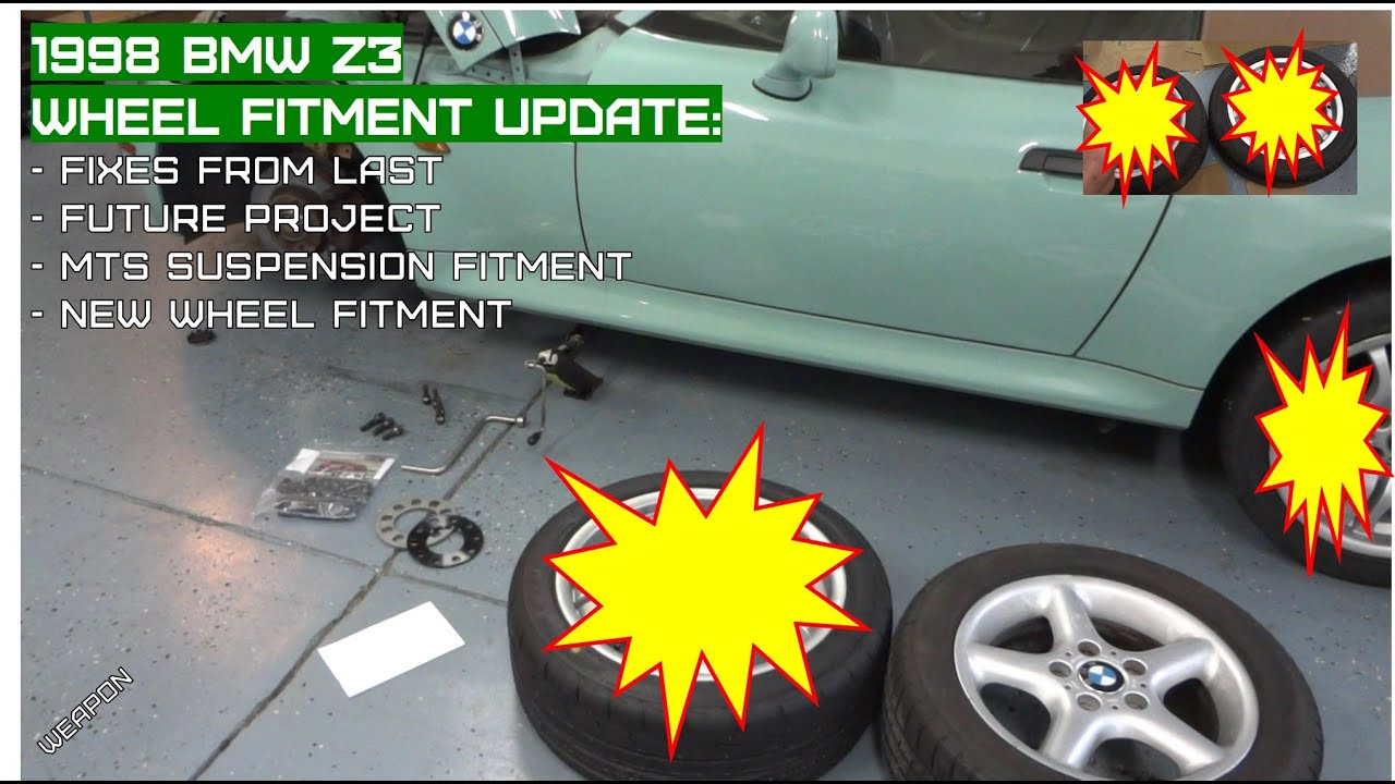 1998 BMW Z3 Wheel Fitment - Staggered 17