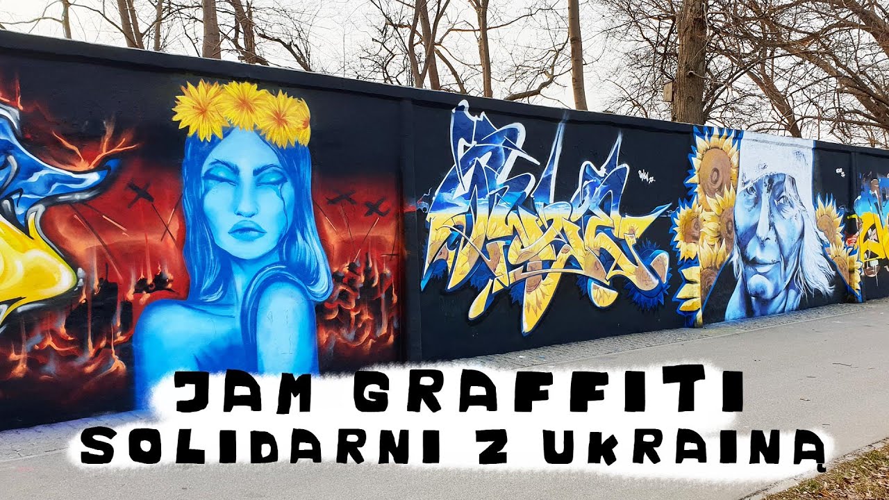 JAM GRAFFITI SOLIDARNI Z UKRAINĄ
