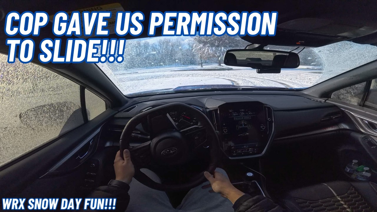 Redlining My VB WRX Til The Engine Blows!!! - Snow Drifting In The Subaru WRX!!! - 4K POV Driving