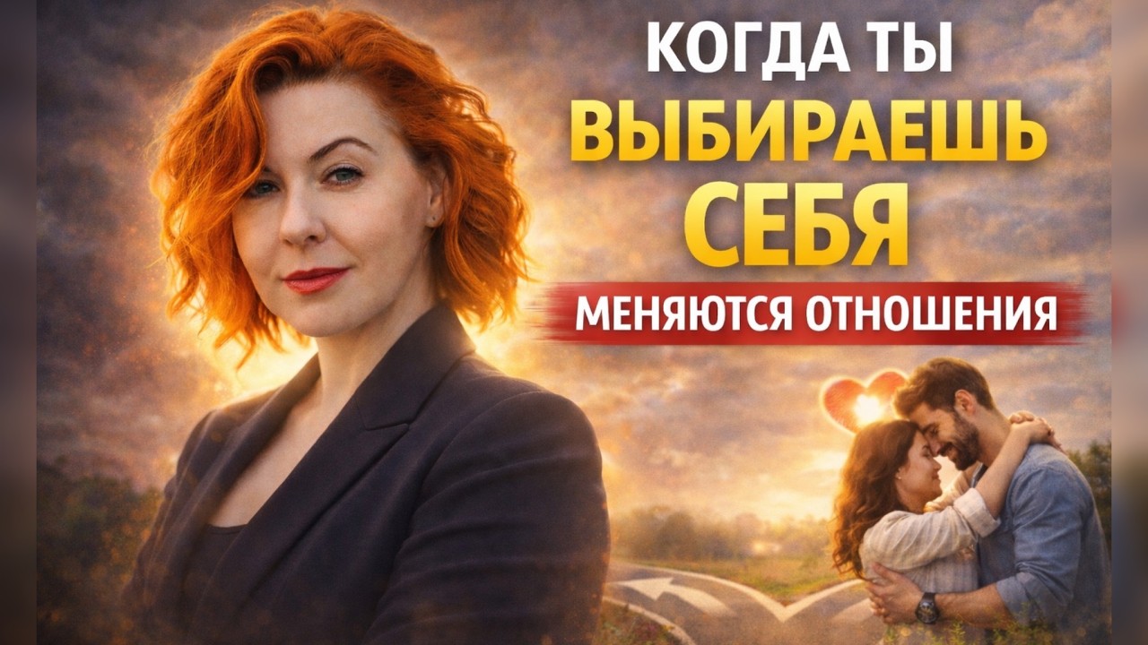 Что происходит с мужчиной, когда женщина выбирает себя #отношения #женщина
