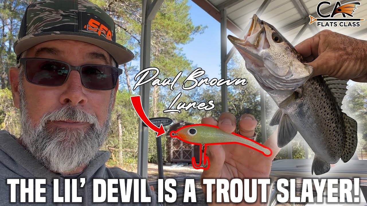 This Paul Brown Lure Is A TROUT SLAYER! | Flats Class YouTube