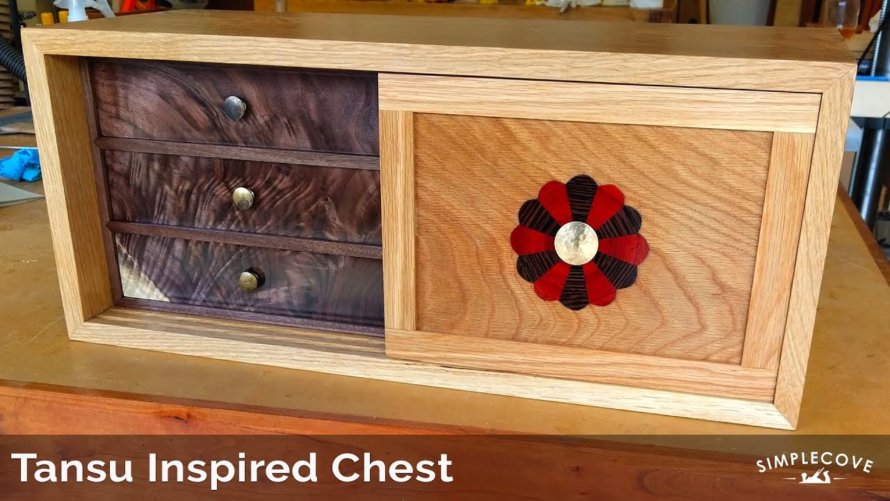 Tansu Inspired Chest | Woodworking