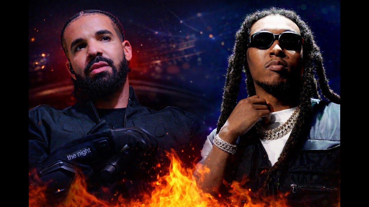 Drake ft Takeoff - Ghosted (official lyrics video)
