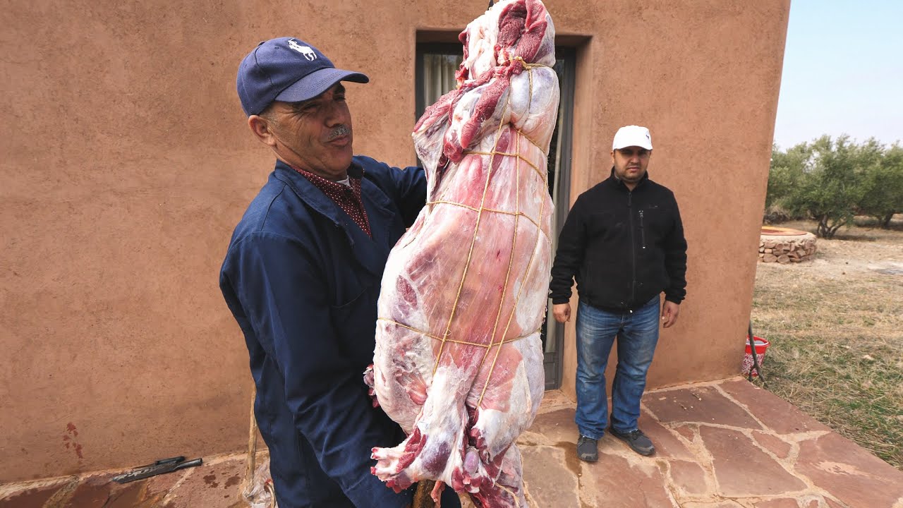 Halal Lamm in Marokko