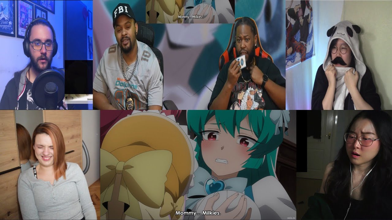 GUSHING OVER MAGICAL GIRLS  EPISODE 5 REACTION MASHUP!!