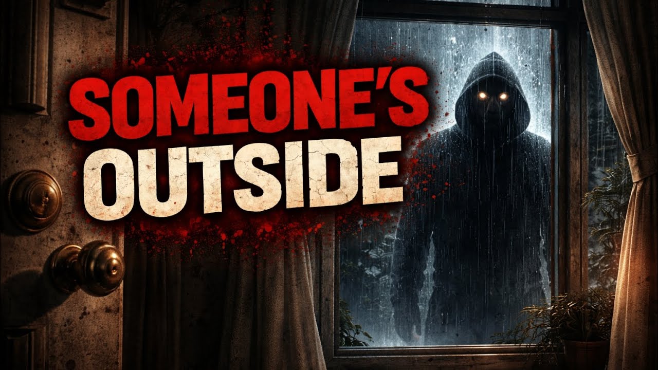 Someone's outside 💀/Made by shadow Town stories.