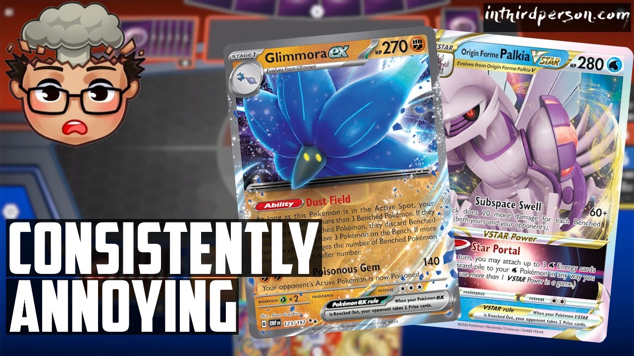Glimmora ex and Palkia VSTAR are a weird but effective combo! - (Pokemon TCG Deck List + Matches)