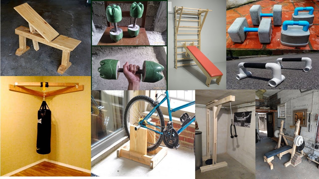 Diy Homemade Gym Equipment projects ideas for Beginners | Cool Gym Ideas!
