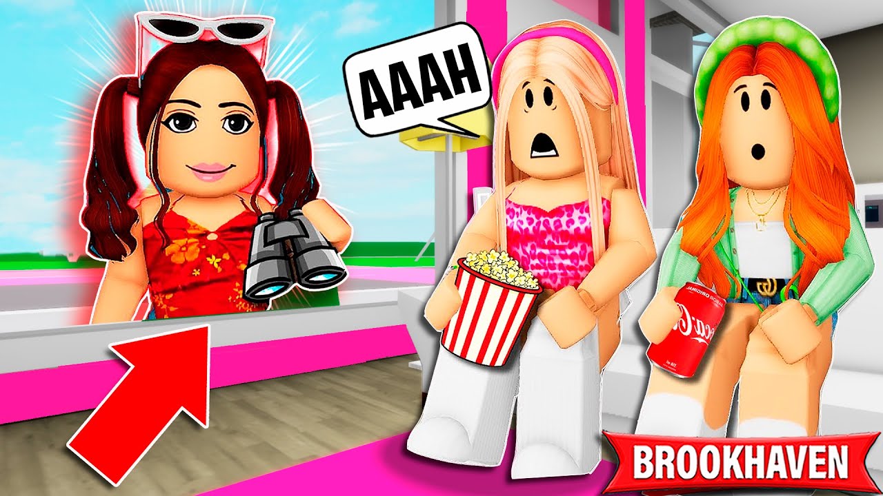 MINHA VIZINHA está me ESPIONANDO em BROOKHAVEN | Historinhas brookhaven 🏡rp | Roblox